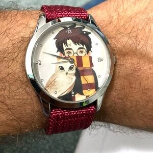 Harry Potter Hedwig quartz watch, new cloth strap, new battery